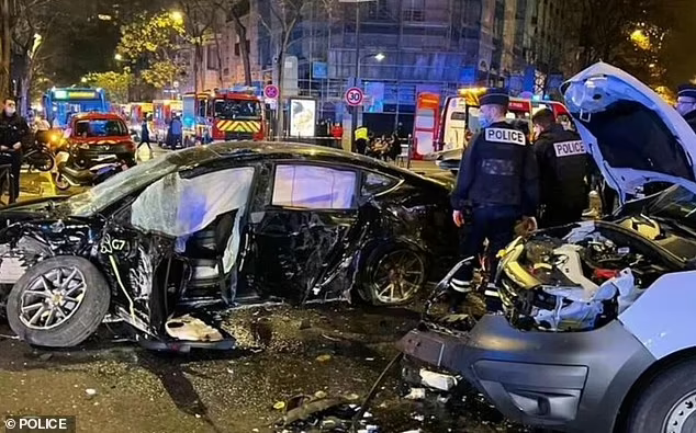 特斯拉巴黎车祸1死20伤，肇事司机律师称刹车失灵自行加速1559 作者: 来源: 发布时间:2023-2-22 11:10
